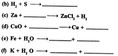 Selina Concise Chemistry Class 8 ICSE Solutions - Hydrogen 2