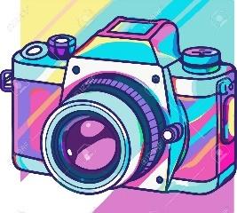 Camera Cartoon Graphic Image Colorful Illustration. Vector Illustration  Royalty Free SVG, Cliparts, Vectors, And Stock Illustration. Image  197136314.