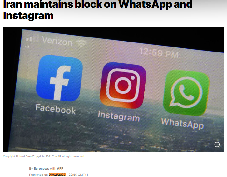 WhatsApp Is Banned in Iran