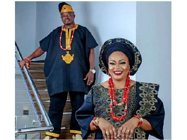 Sola Kosoko and Husband Photo 