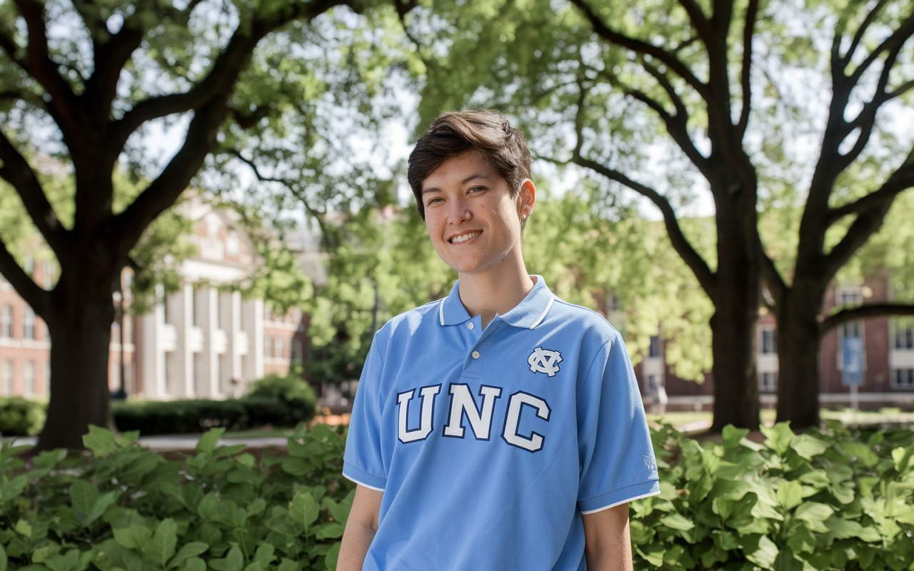 UNC Blue Polo Shirt Temu