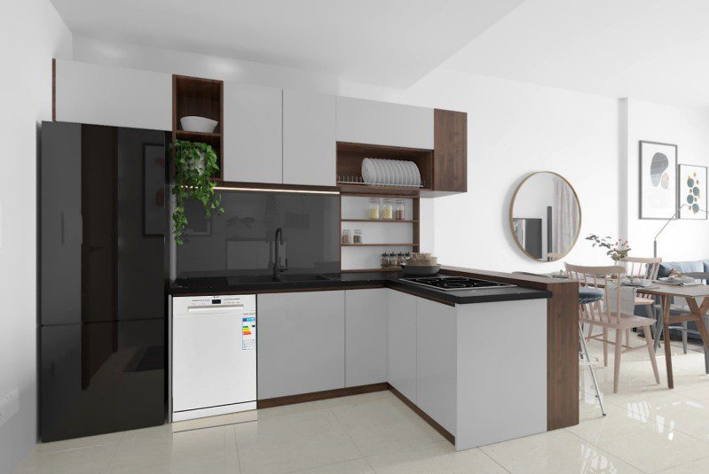 Vị trí đặt máy rửa chén 5