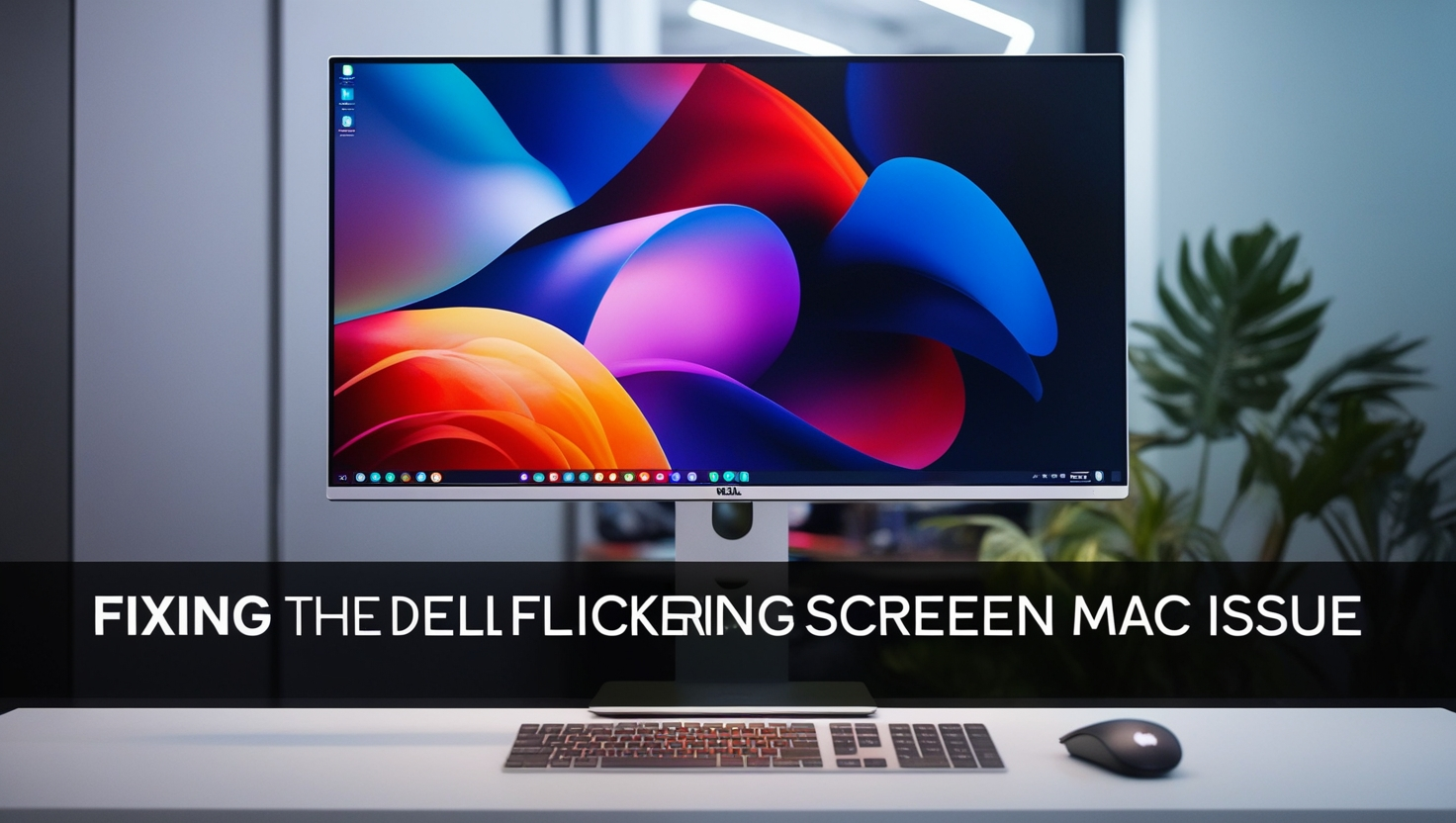 Dell 3219Q Flickering Screen Mac