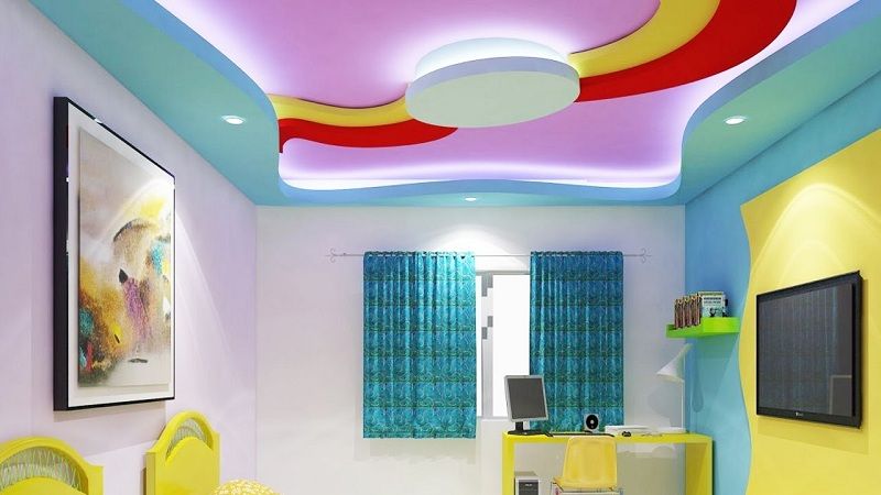 Vibrant ceilings that make a statement.