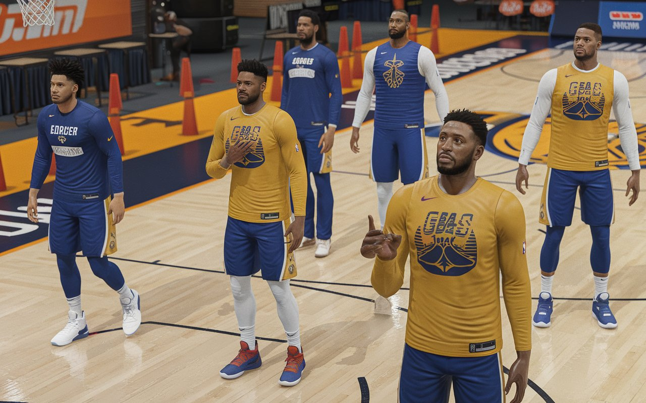 GBAS Shooting Shirts NBA 2K23 Mod