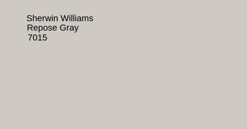 repose gray - neutral paint color