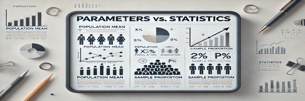 Parameters vs. Statistics