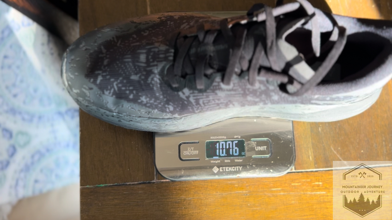 The Speedgoat 6 weighed in at 10 oz, the lightest tested to date
