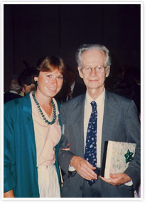 Dr. Fitch and B.F. Skinner at an ABA Conference