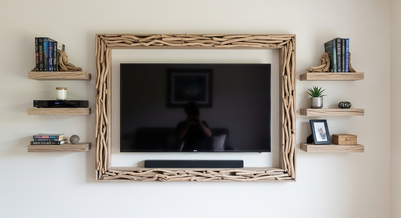 Media Wall Shelves