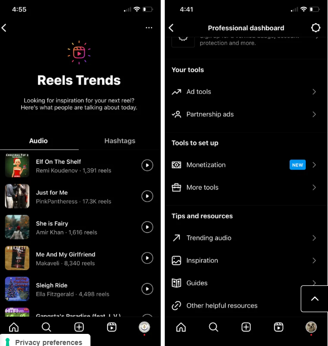 reels trends on Instagram