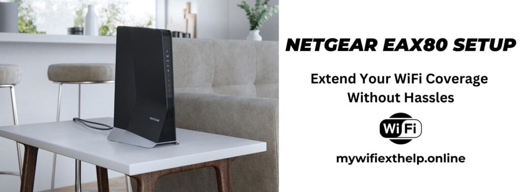 netgear eax80 setup