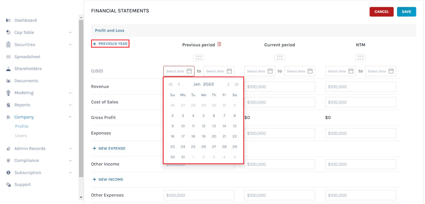 financial statements 