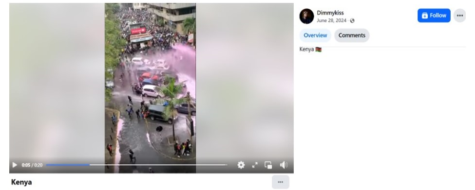 protests against a proposed tax hike