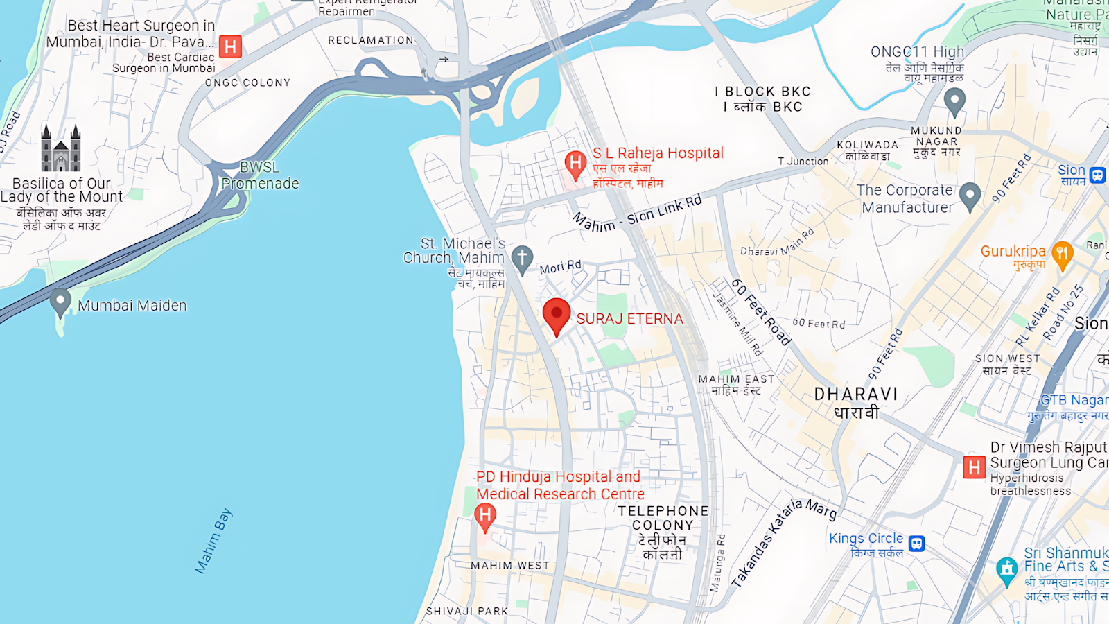 Check out the Suraj Eterna location on Google Maps.
