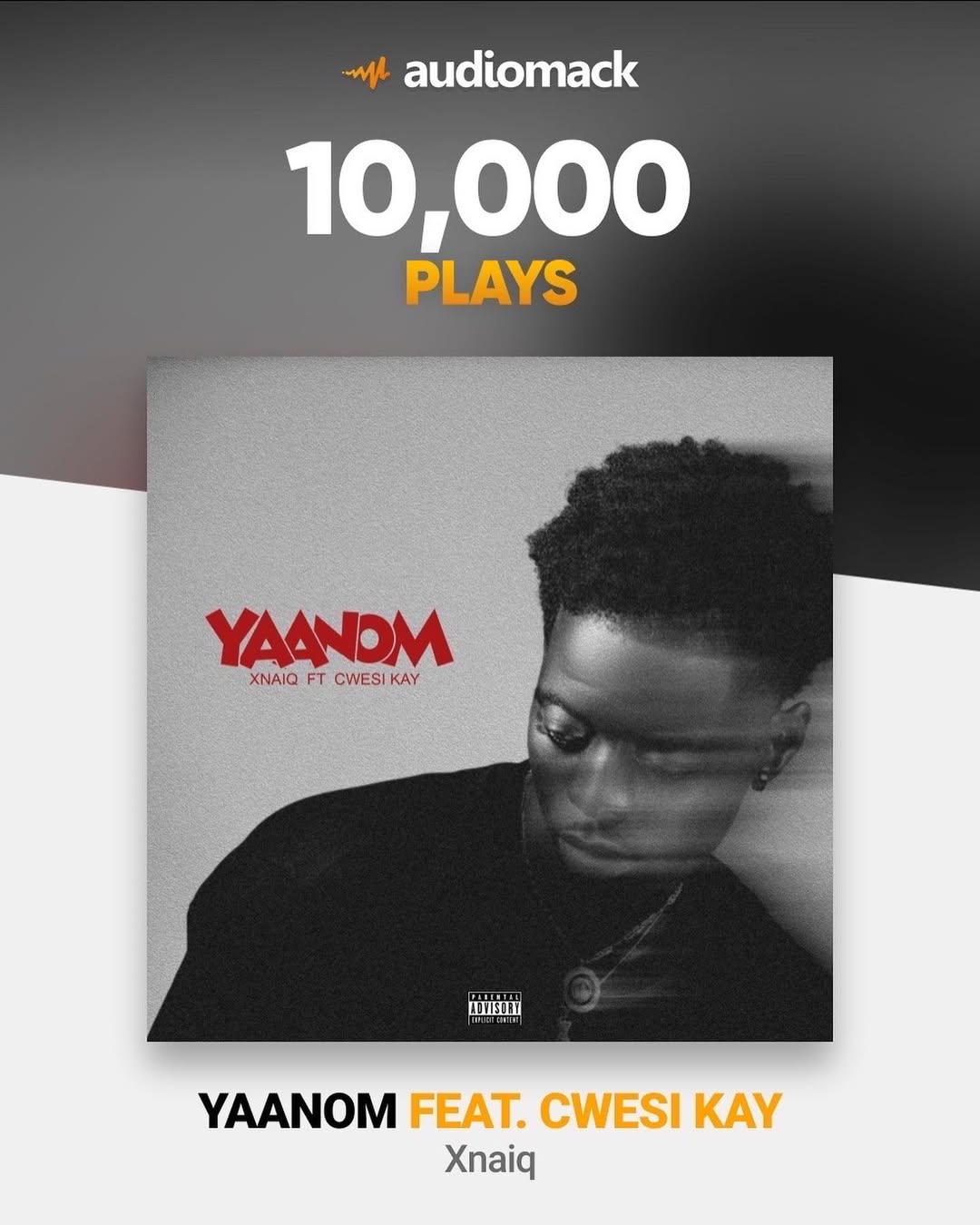 Yaanom, a new release in 2025 featuring Cwesi Kay and produced by Sambii; has garnered over 10,000 streams on audiomack.