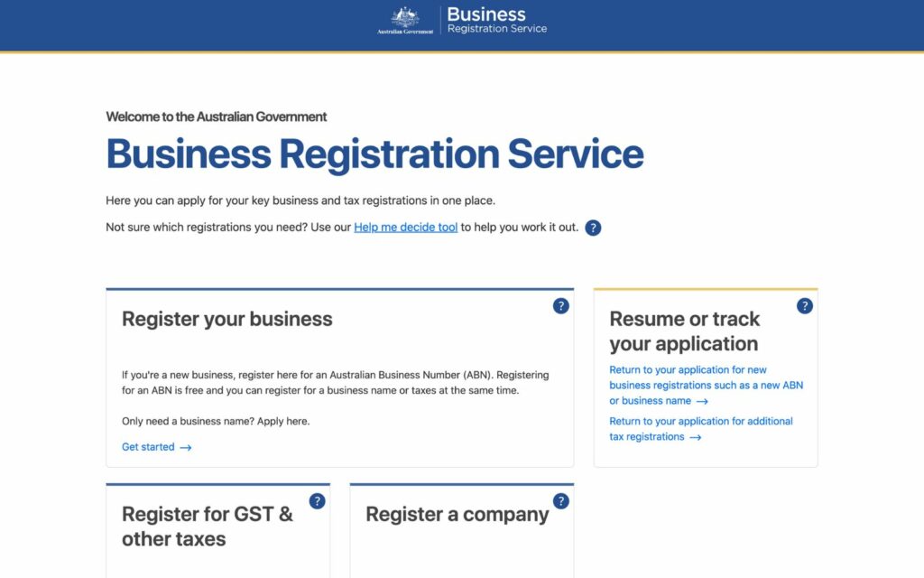 Register Your Business