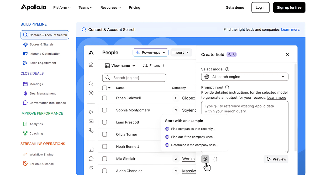 Apollo.io Pipeline