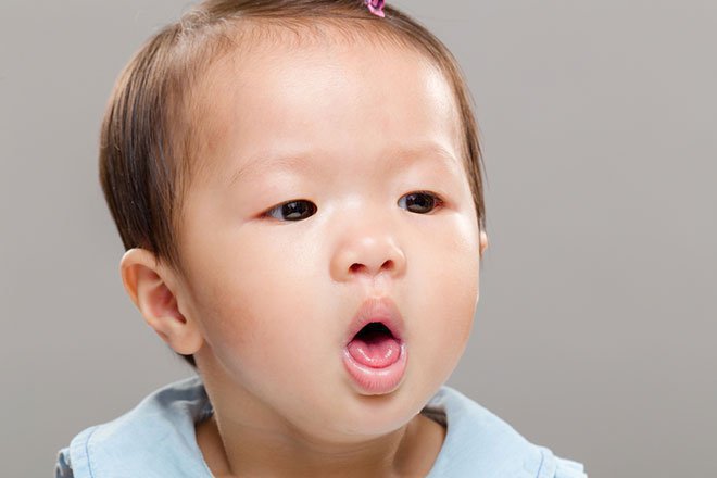 trẻ bị ho