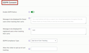 General Settings - Tyche Softwares Documentation