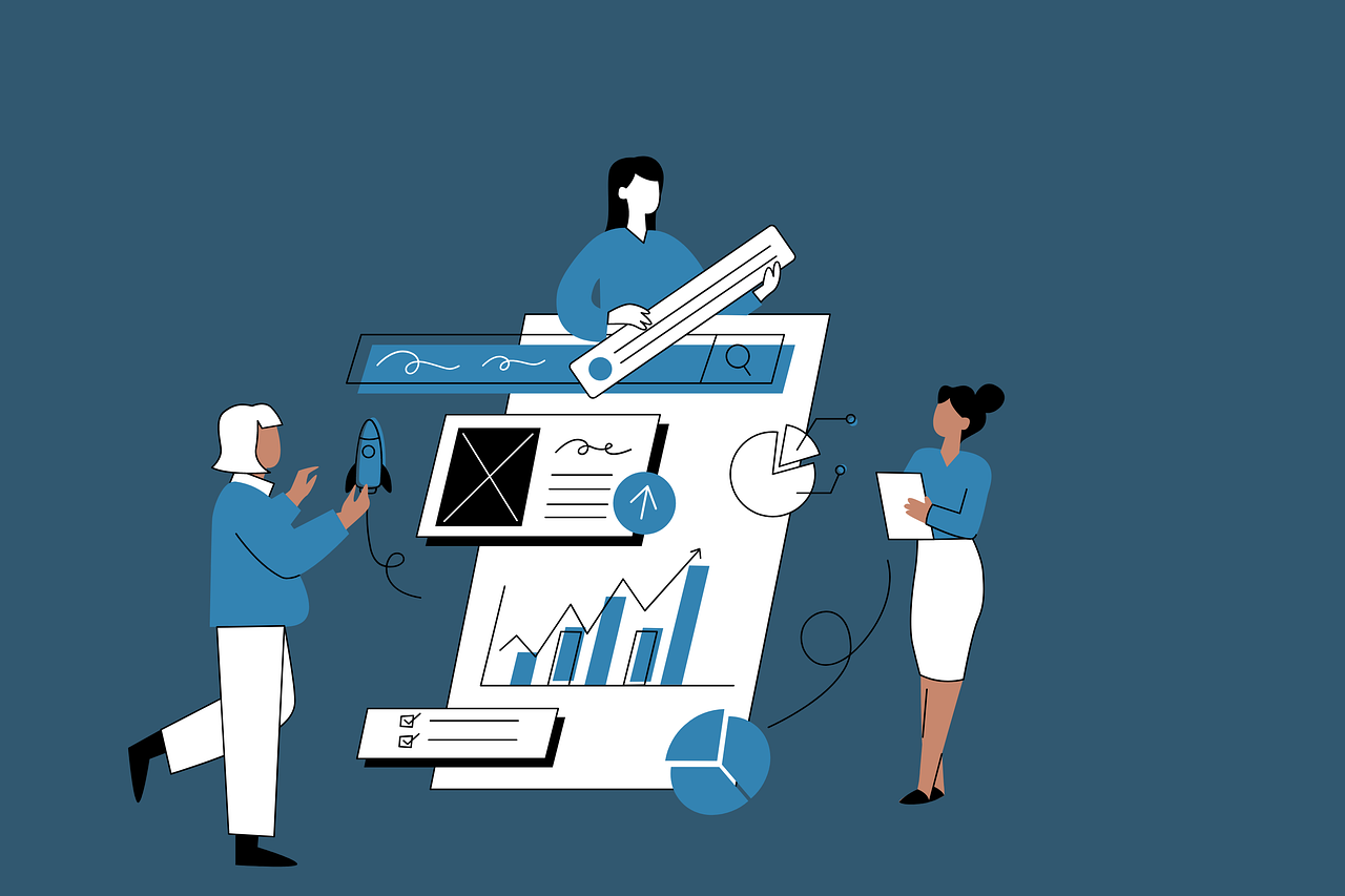 Free seo marketing agency illustration