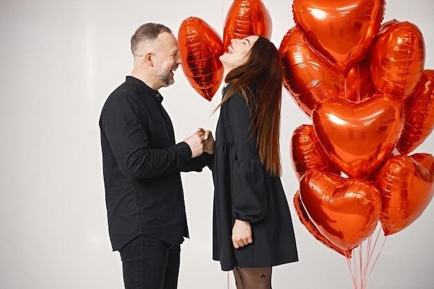 Celebrating Love with Heartfelt Balloons and Joyful Moments