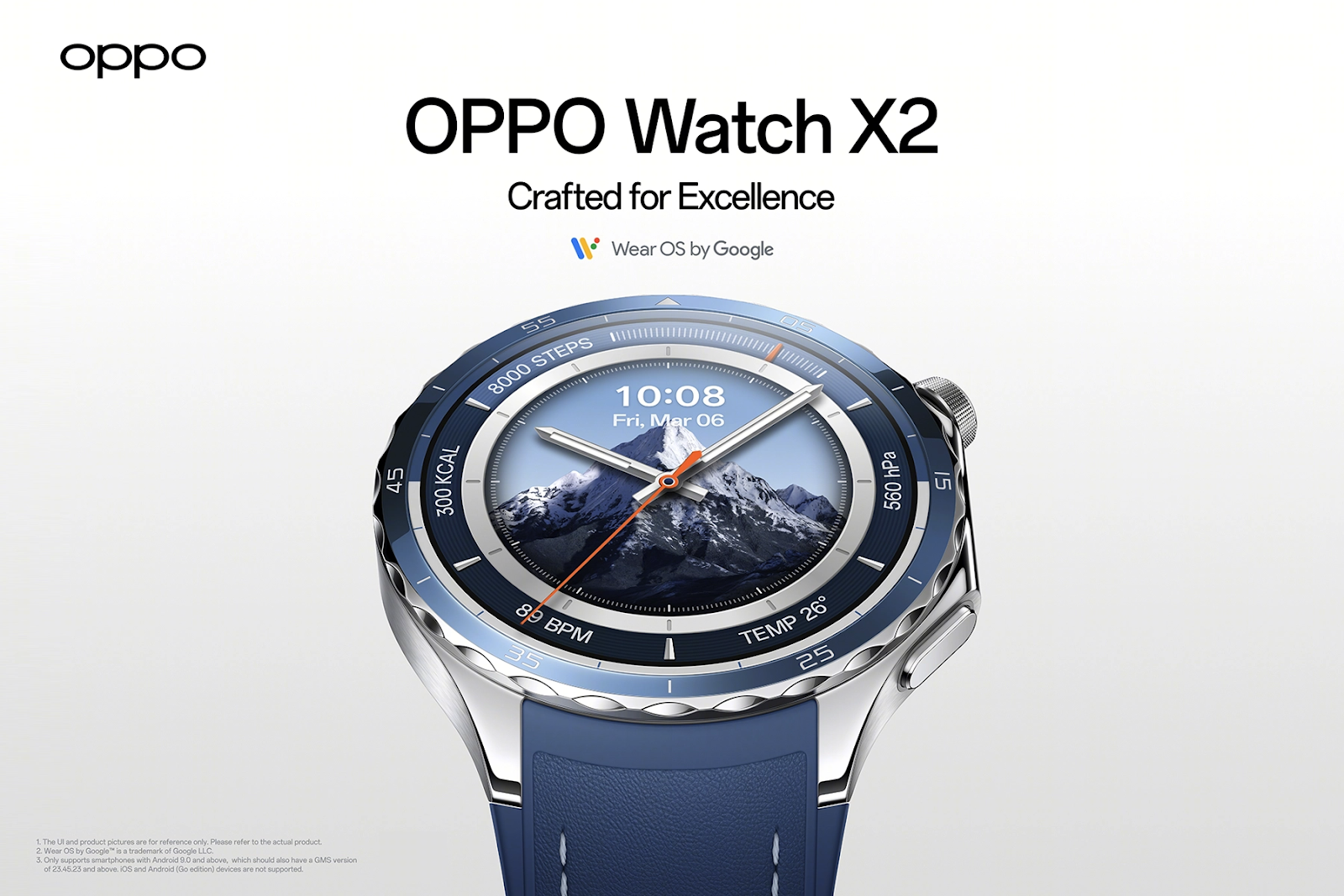 A watch with a blue band

AI-generated content may be incorrect.