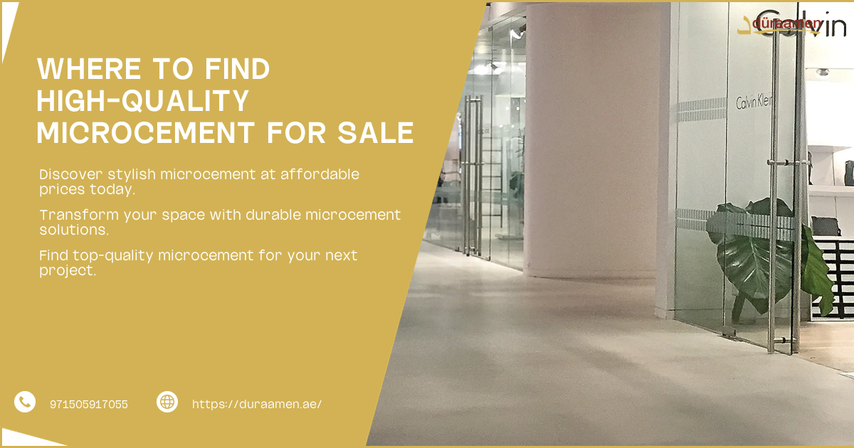 Microcement For Sale | 1