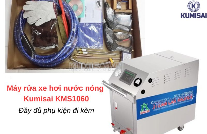 Máy phun rửa xe hơi nước nóng Kumisai KMS1060