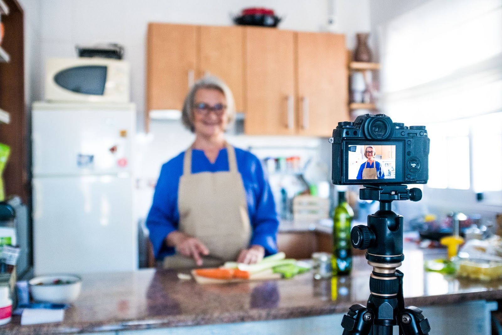 Kitchen Camera Setup 