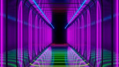 Bright Colorful Neon Background