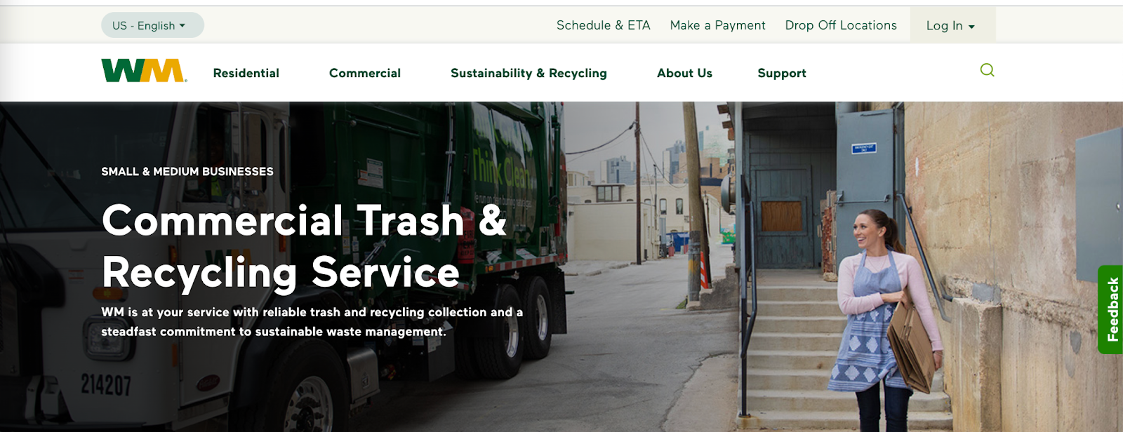 waste management marketing example