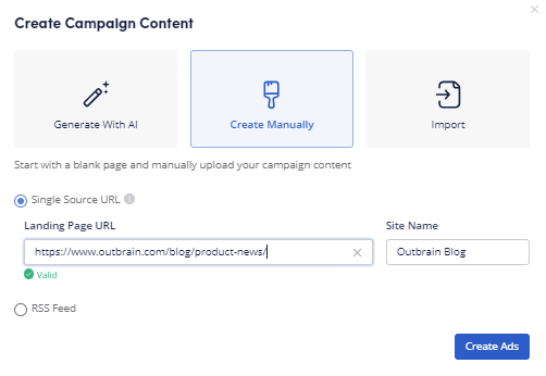 How the Outbrain AI Title Generator tool works