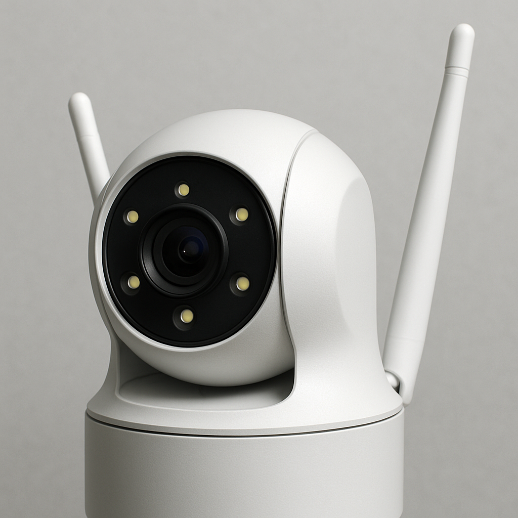 High-tech wireless security camera
