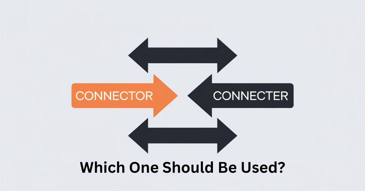 “Connector” or “Connecter”: Which One Should Be Used?