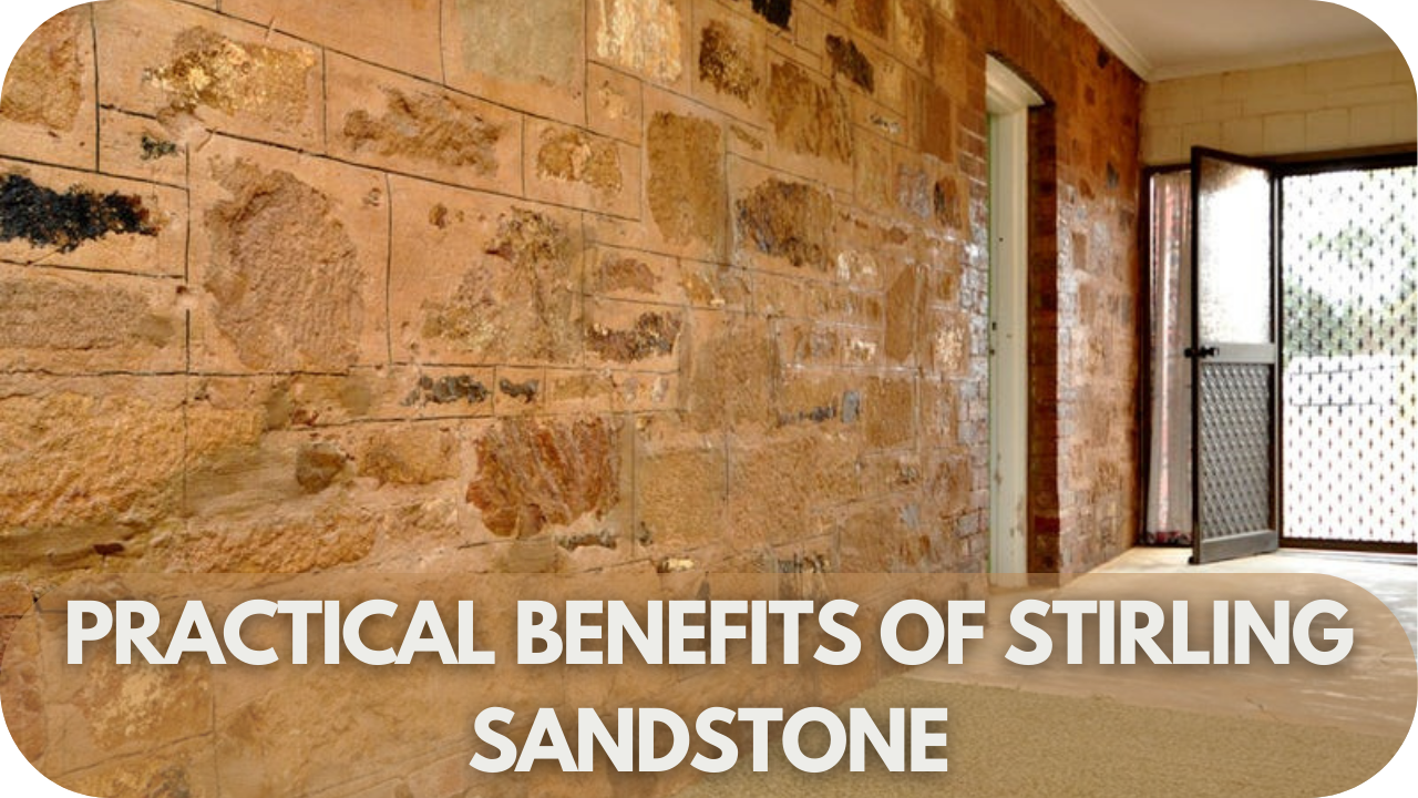 Explore the practical uses and advantages of Stirling Sandstone in construction and design.