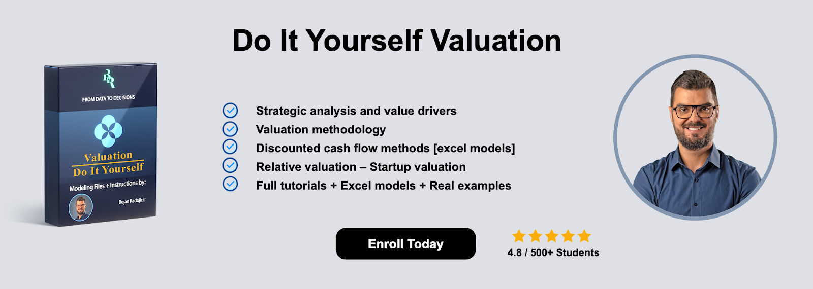 Step by step guide to applying ebitda multiple valuation free excel