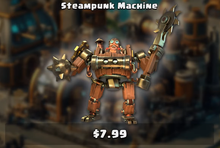 Clash of Clans Steampunk Machine Skin: How To Get And More