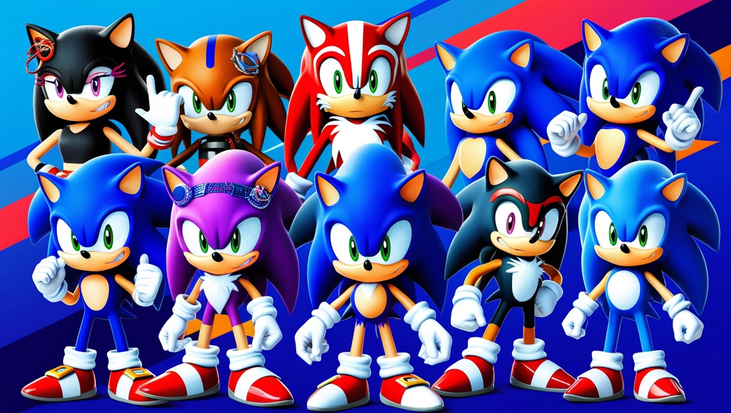 Sonic Female Bases by KittyBases