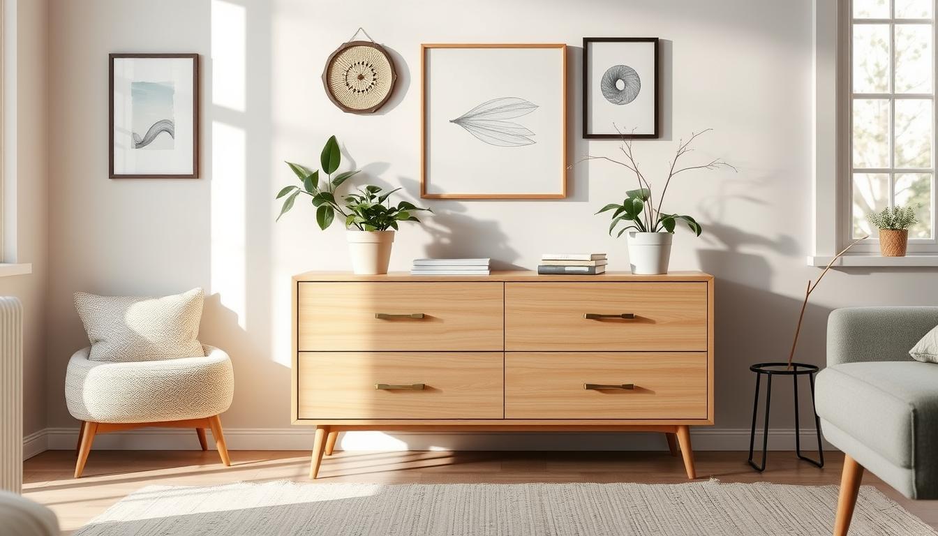 Kommode im Wohnzimmer