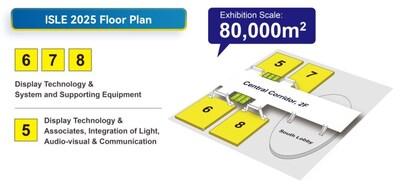 ISLE 2025 exhibition hall layout