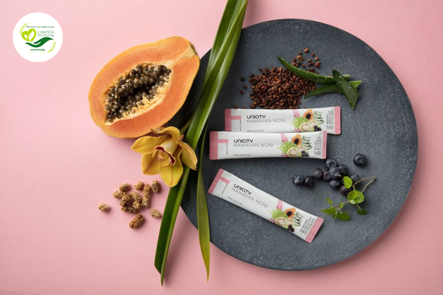 Thành phần của Hawaiian Noni Unicity