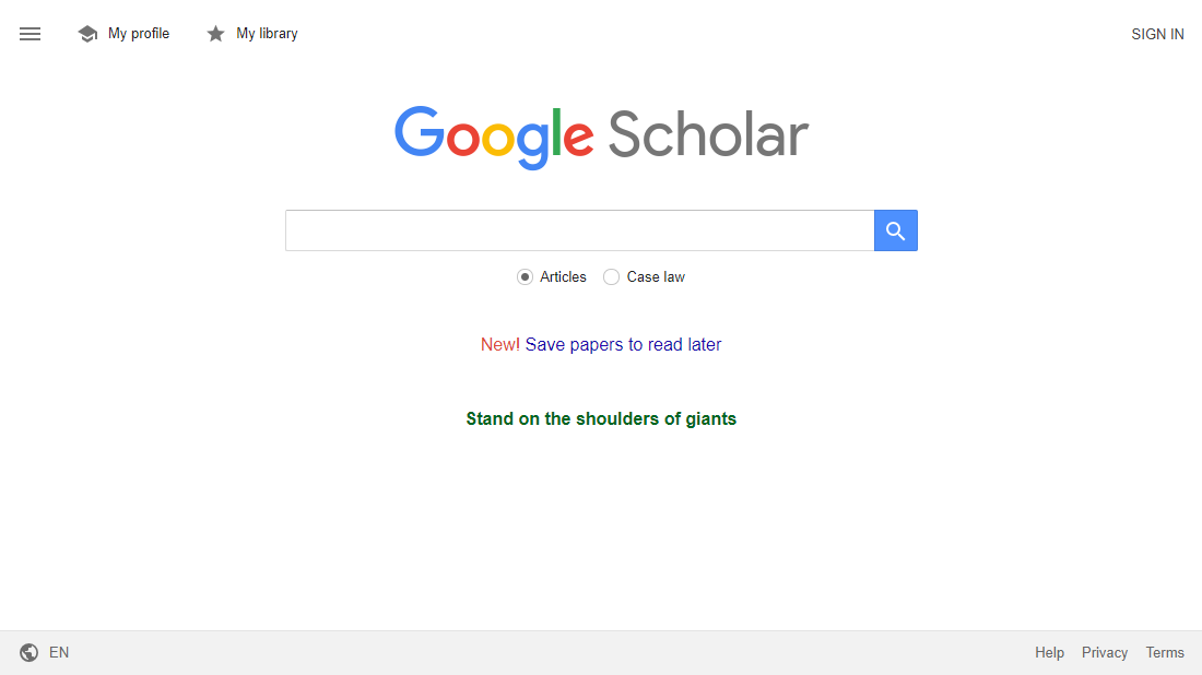 Google Scholar