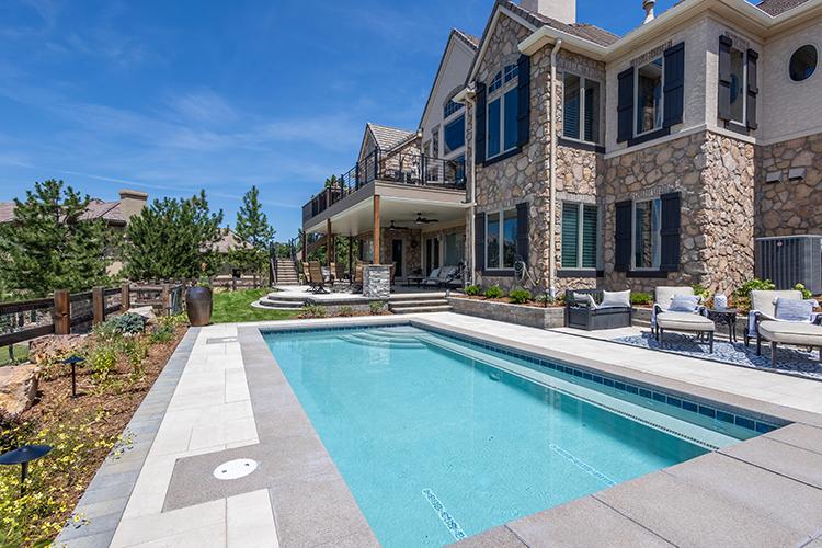 pool with paver pooldeck