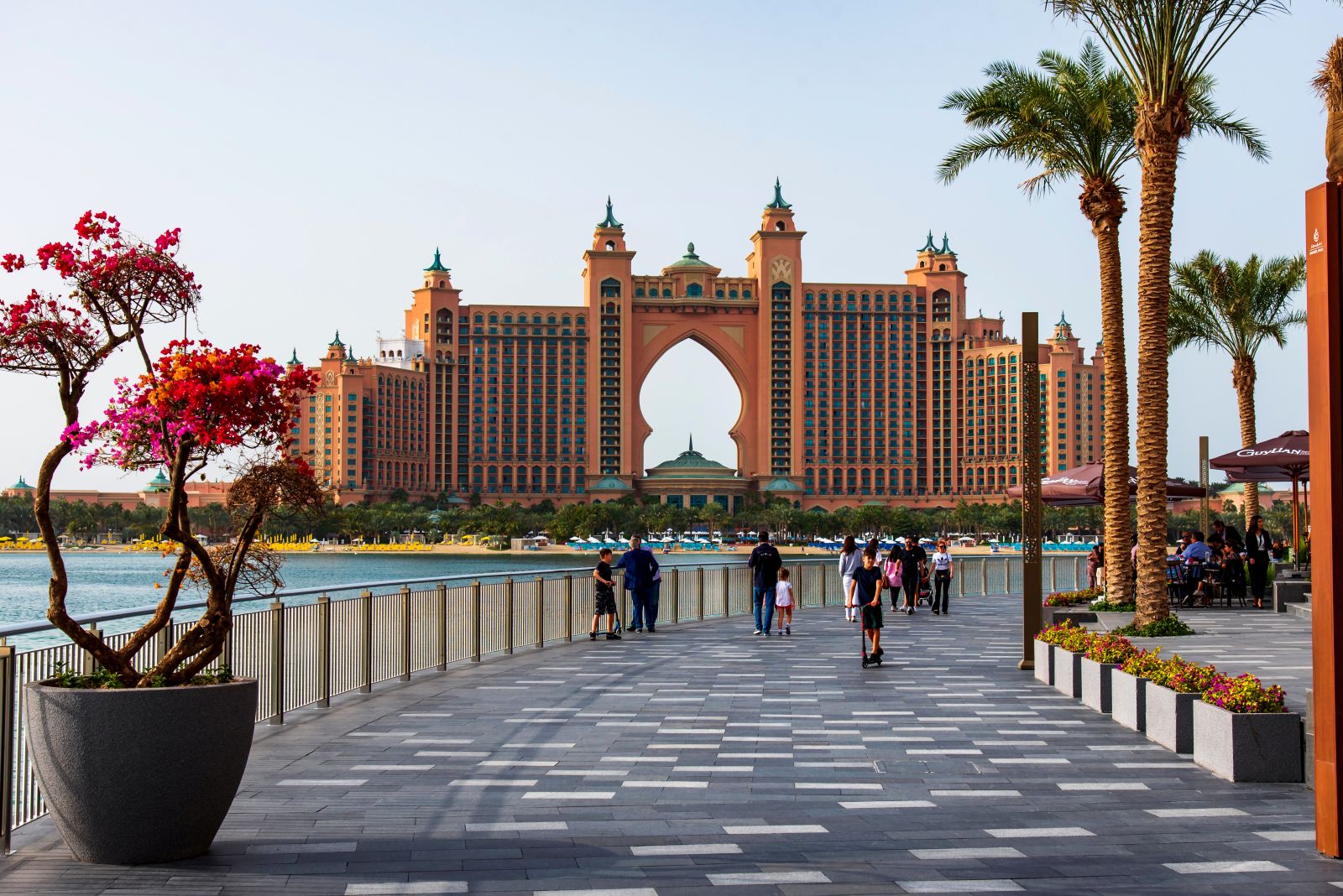 The Palm Jumeirah Boardwalk