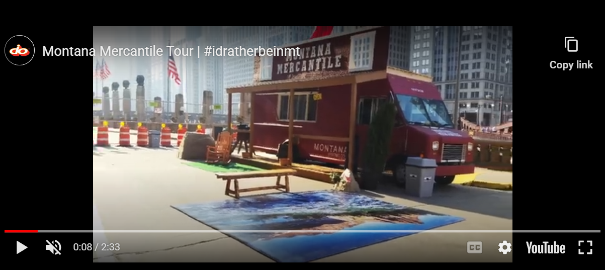 montana mercantile tour