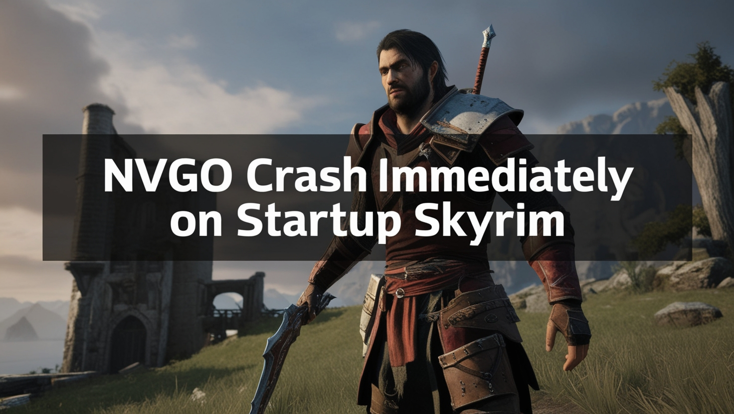 nvgo crash immediately on startup Skyrim
