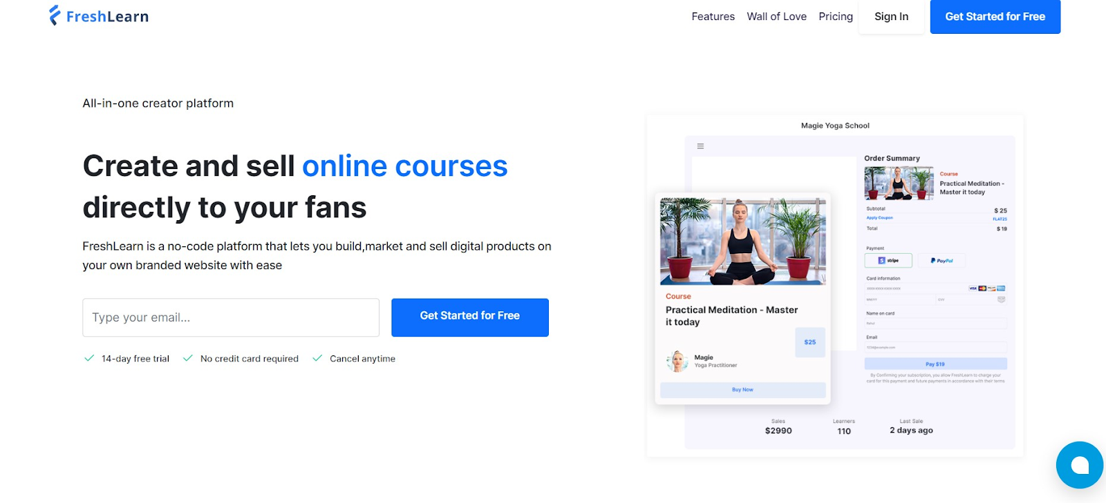 Online Course Creation Platform