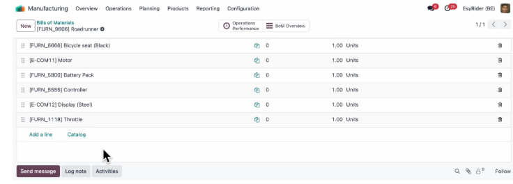 Real time monitoring