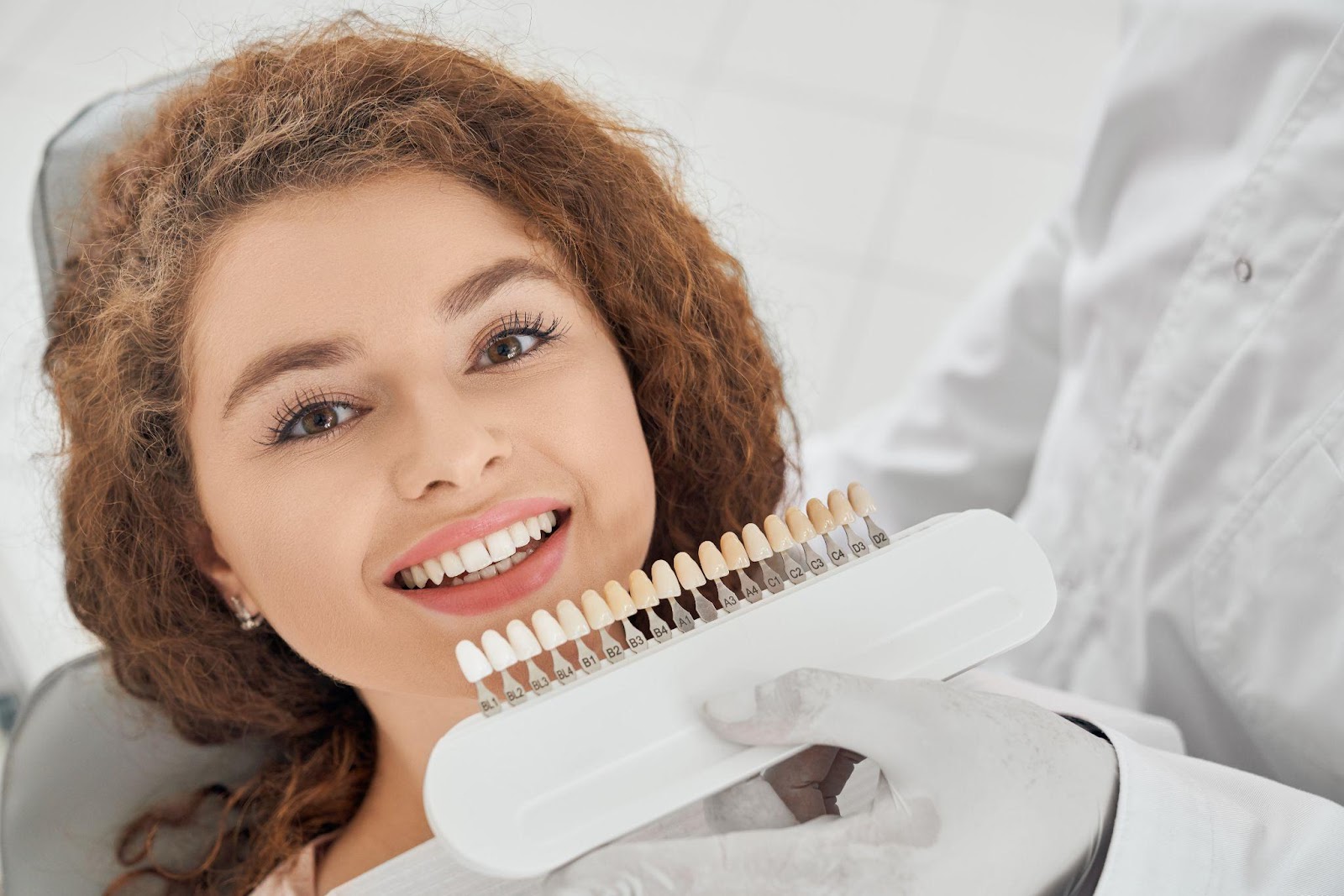 front teeth porcelain crowns